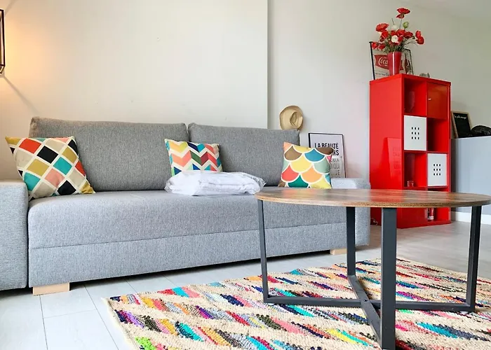 #d1 The Red One Sofa Bed Near Gem Train Station